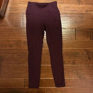 Leggings Skechers (Burgundy/Purple)